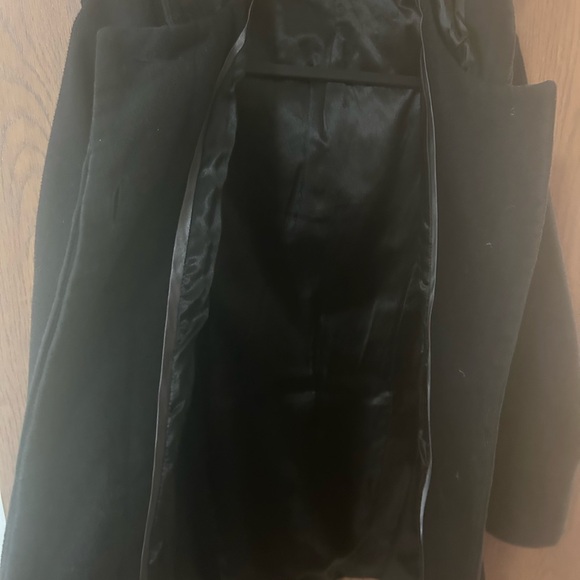 George woman’s Black Coat with Button Accents peacoat - Picture 3 of 6